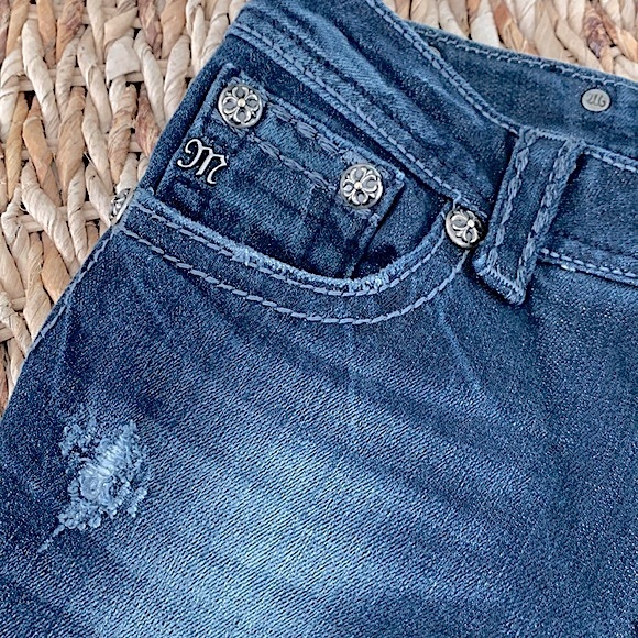 Miss Me Embellished Paisley Bootcut Jean - Picture 8 of 16